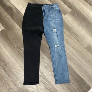 Fashion Nova 2 Toned Jeans